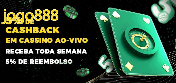 Promoções do cassino ao Vivo jogo888